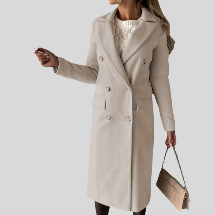 Evelyn Timeless Wool Coat