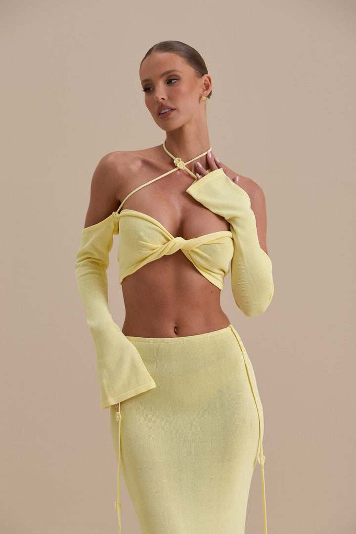 OPHELIA CO-ORD | LEMON