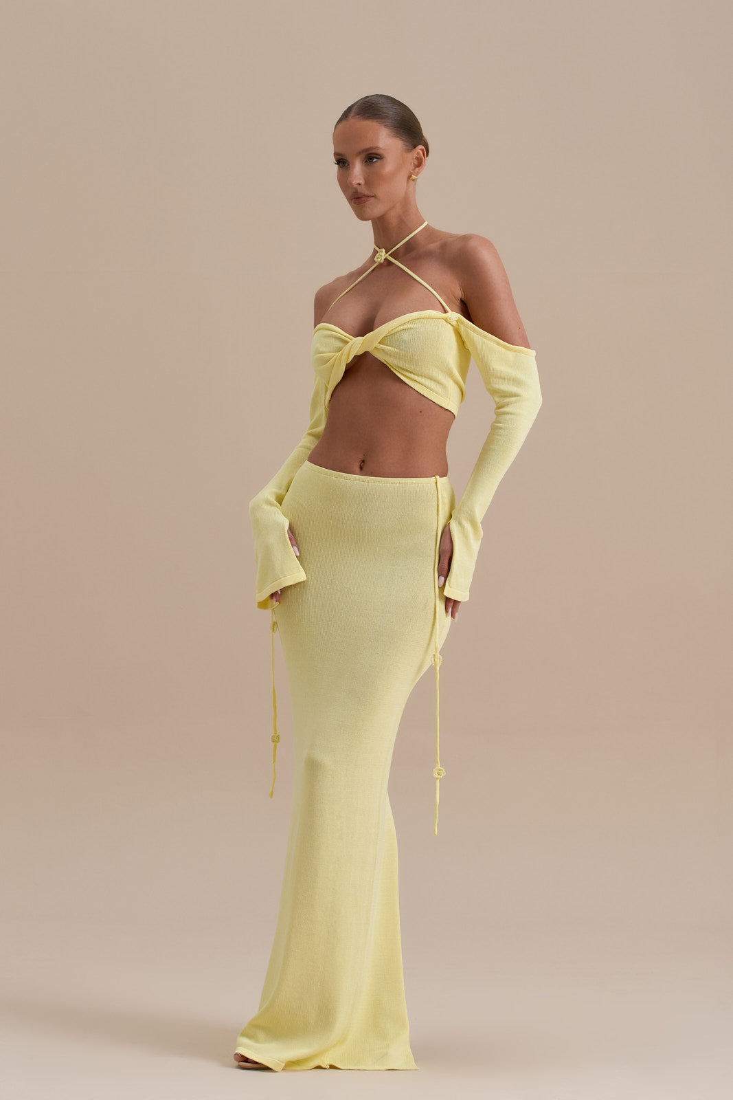 OPHELIA CO-ORD | LEMON
