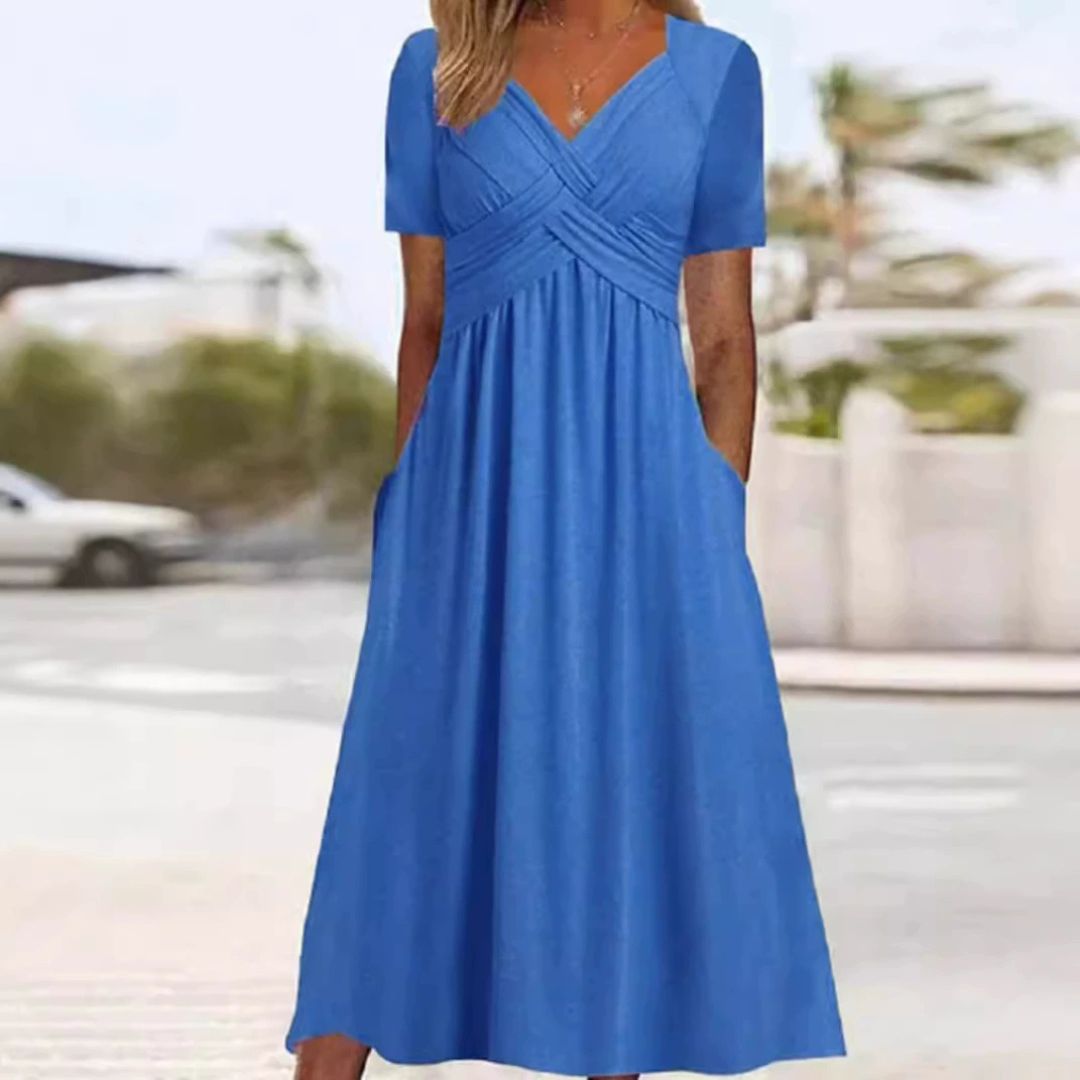 Vienna Grace Elegant Maxi Dress