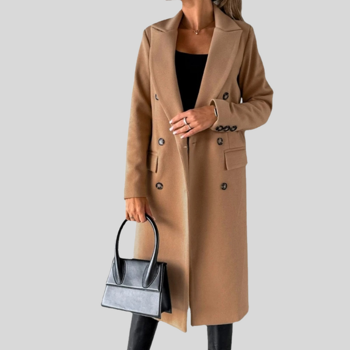 Evelyn Timeless Wool Coat