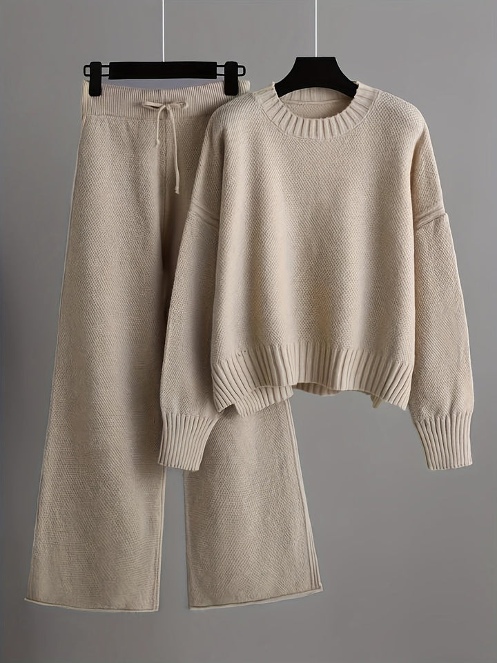 Géraldine Comfortable Sweater Set