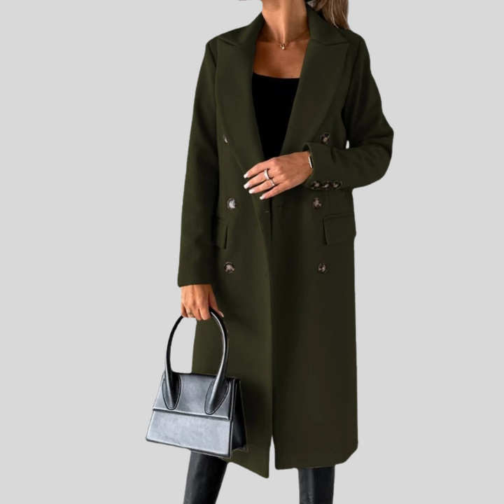 Evelyn Timeless Wool Coat