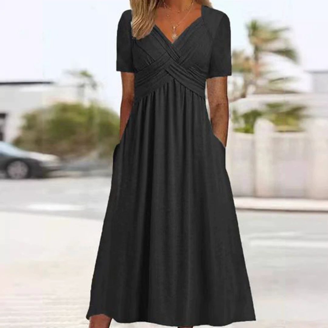 Vienna Grace Elegant Maxi Dress