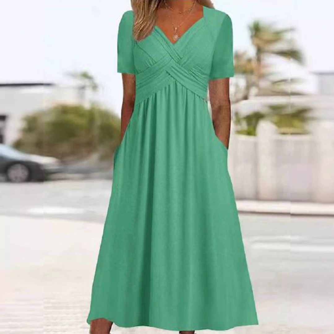 Vienna Grace Elegant Maxi Dress