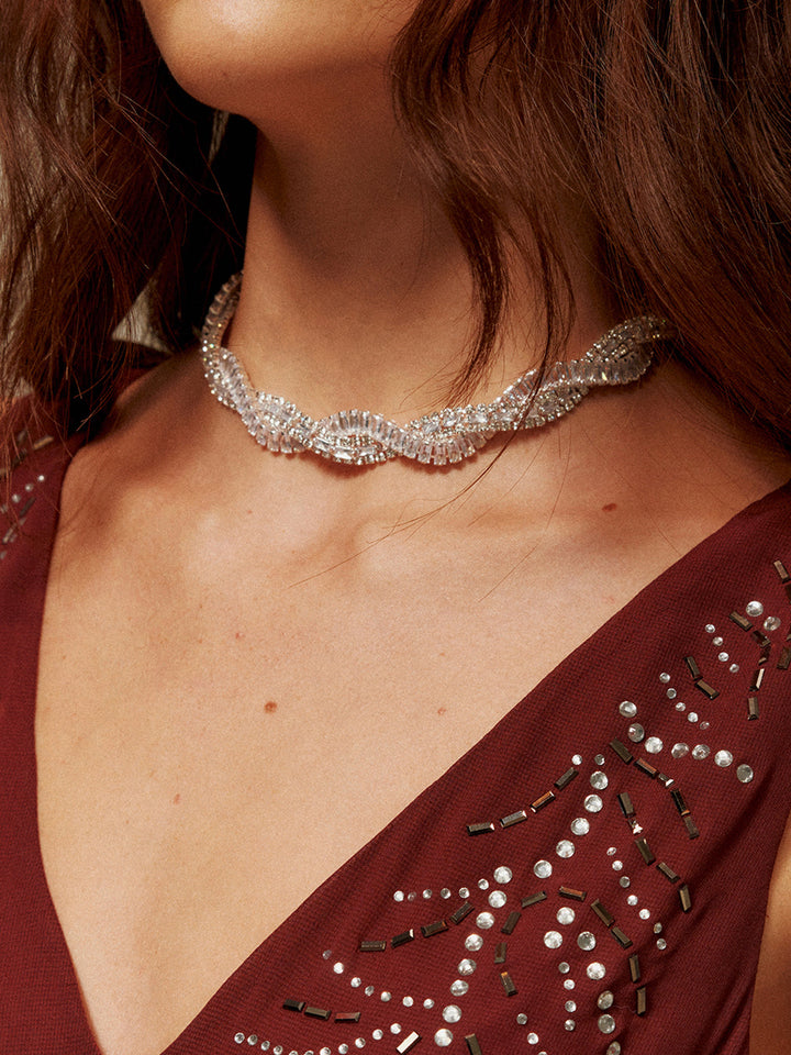 Willa | Twist Choker Necklace