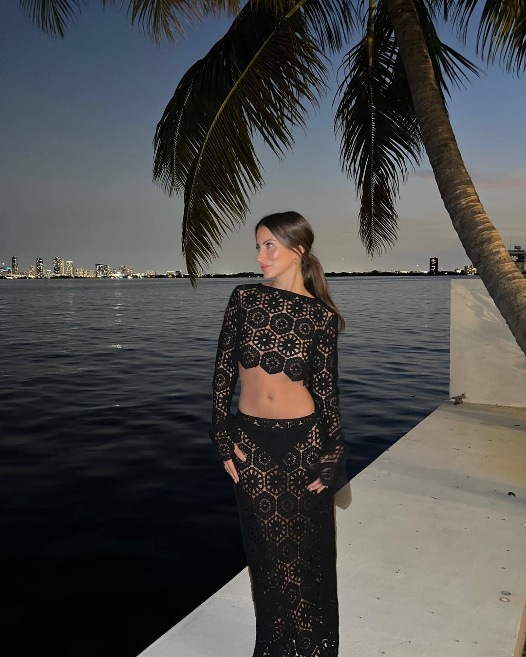 Aubriella | Long Sleeve Wrap Set