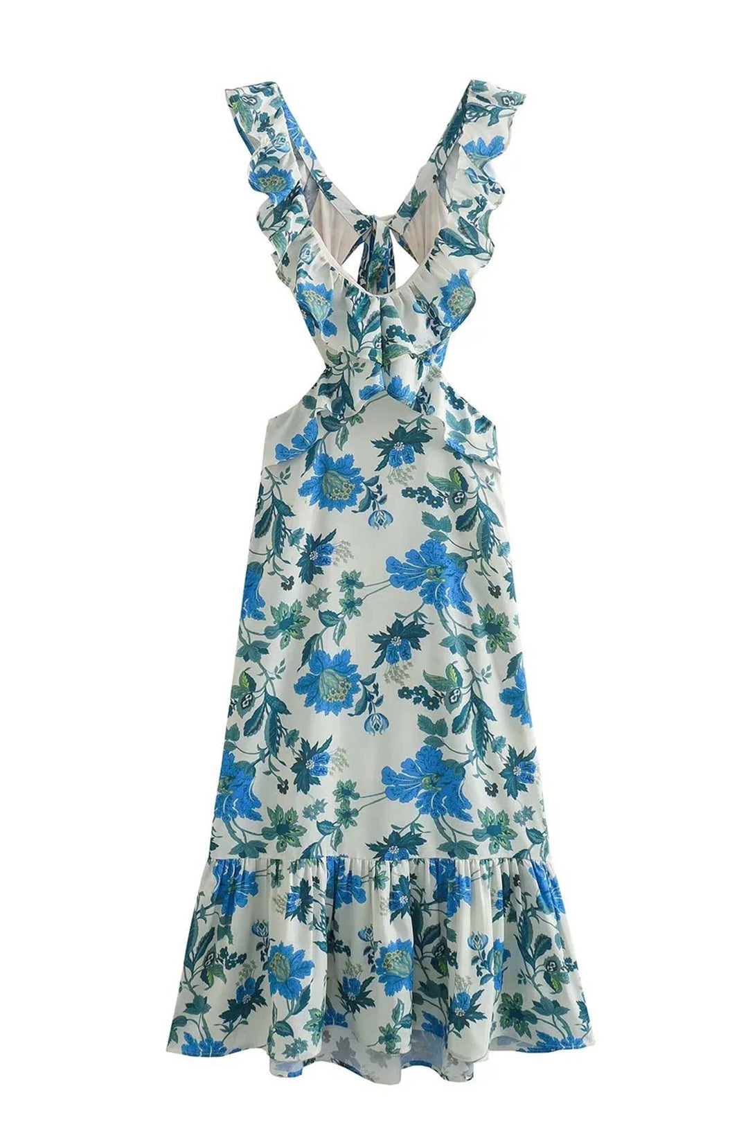 Nova | Ruffles Maxi Dress