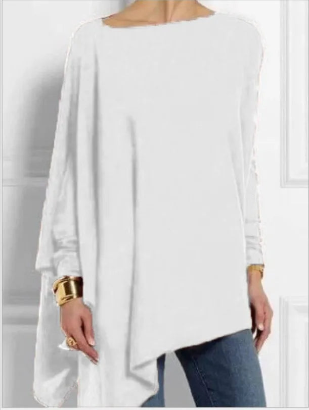 Amelia™ CottonFlow Irregular Blouse