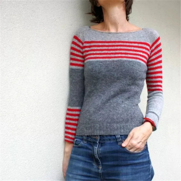 Emily™ Knitted Vintage Pullover