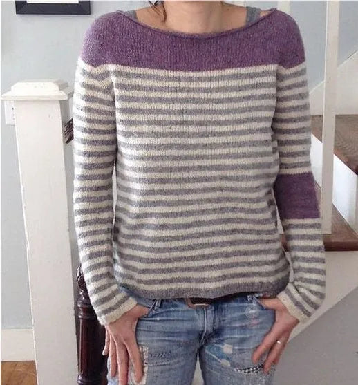 Emily™ Knitted Vintage Pullover