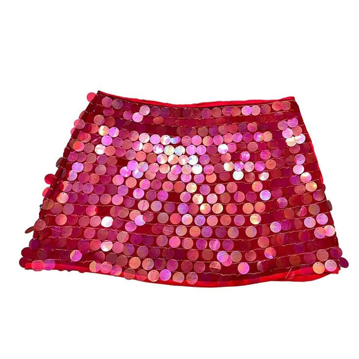 Hadassah | Glitter Sequin Mini Skirt