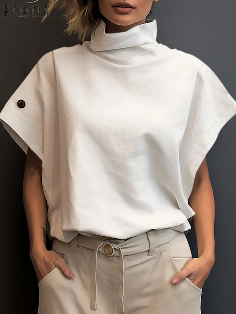 Sophia™ Elegance Turtleneck Blouse