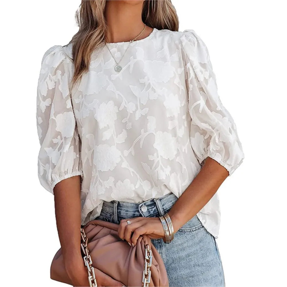 Livia™ Blossom Chiffon Blouse