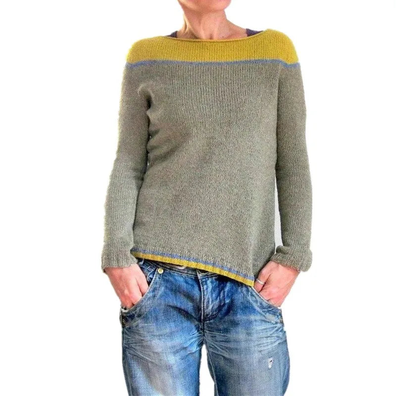 Emily™ Knitted Vintage Pullover