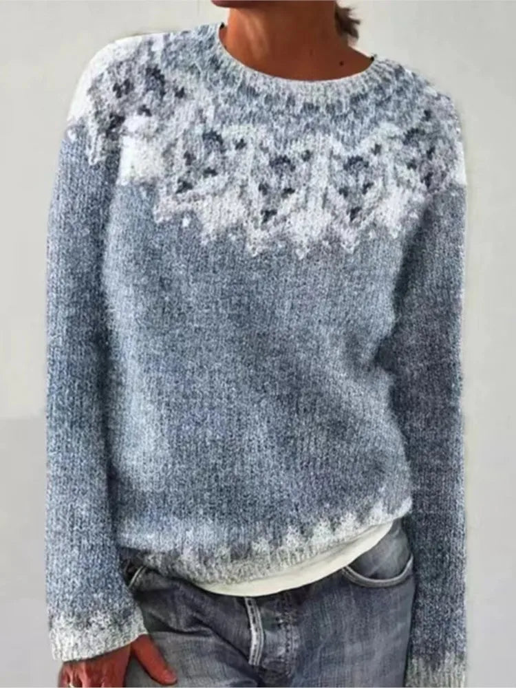 Emily™ Knitted Vintage Pullover