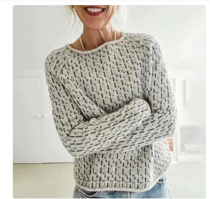 Emily™ Knitted Vintage Pullover