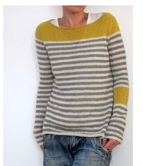 Emily™ Knitted Vintage Pullover