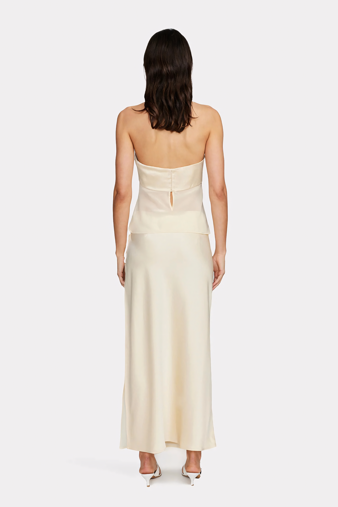 Radiance Sheer Draped Dress