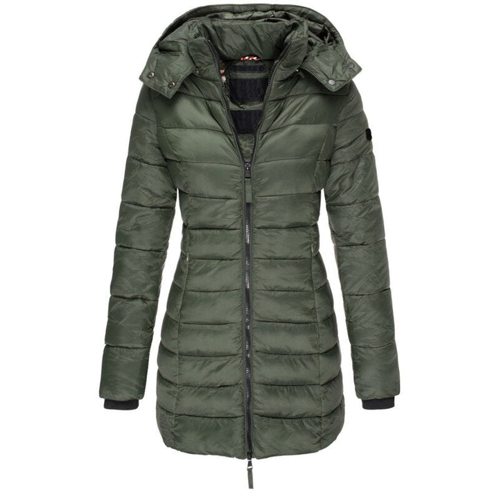 Celeste™ Prestige Hooded Down Coat